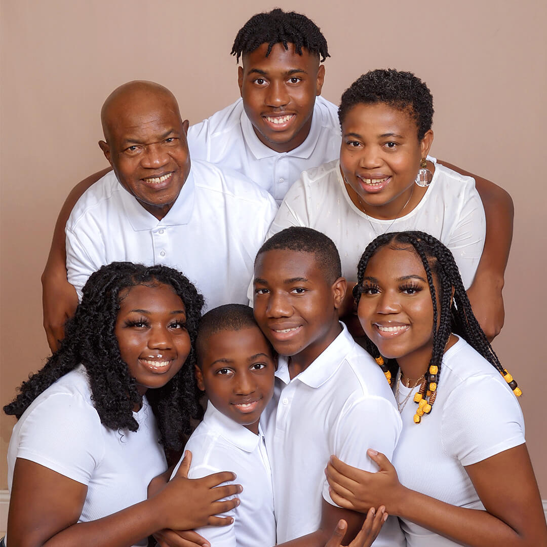 Family building a future together
